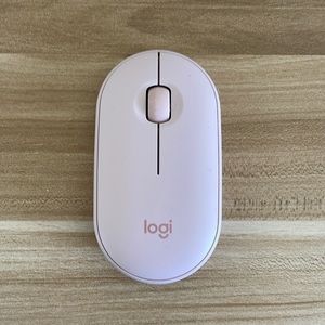 Logitech pebble m350 wireless mouse light pink